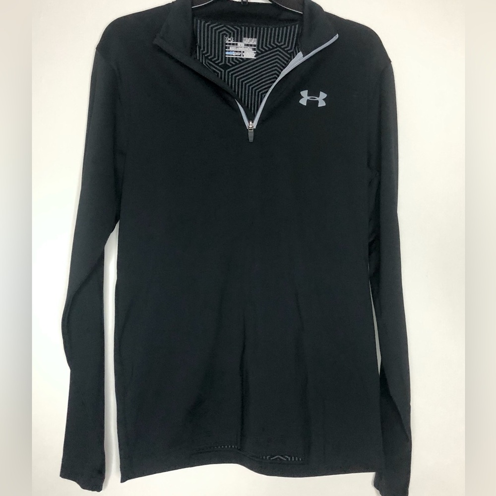 Under Armour Men's Black Zip Pullover